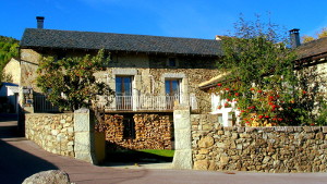 Südfassade des Ferienhaus Navarre in Dorres