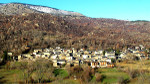 Ausblick auf dem Dorf Dorres